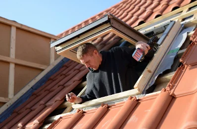 Pose de fenêtres de toit Velux au Vermont